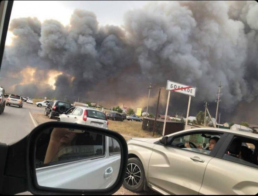 Пожар распространился на сёла Самарской области