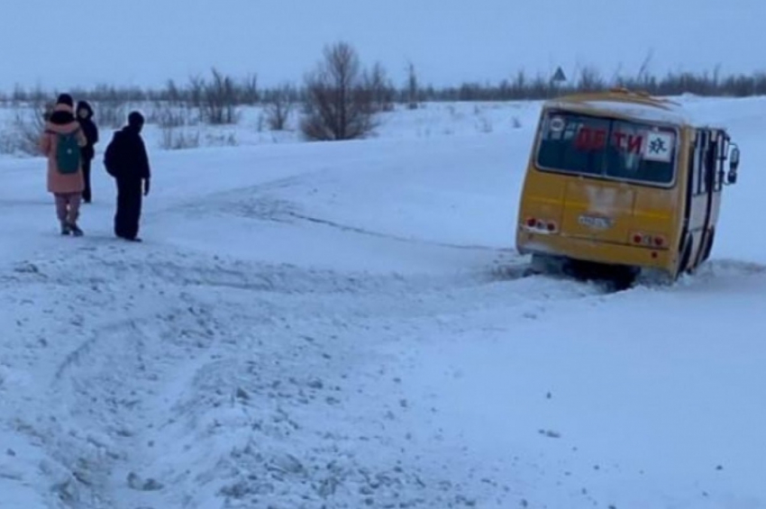 Школьный автобус попал в ДТП в Самарской области