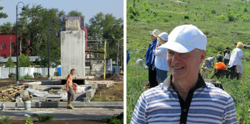 Открытие обновлённого городского сада в Тольятти грубо сорвано, но мэра вдохновляет сам процесс