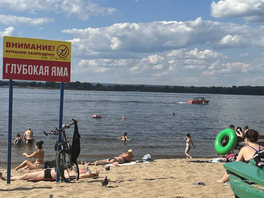 В Самарской области сохранится жёлтый уровень опасности из-за жары