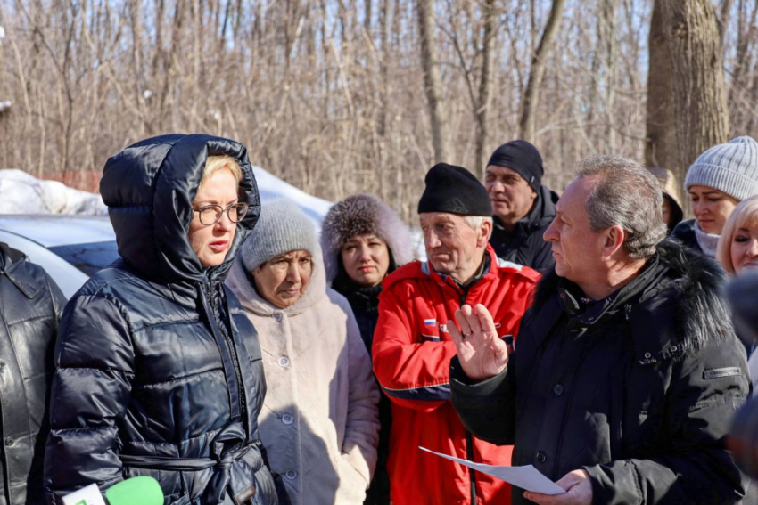 Елена Лапушкина заверила, что территория парка 60-летия Советской власти не затрагивается при вырубке деревьев