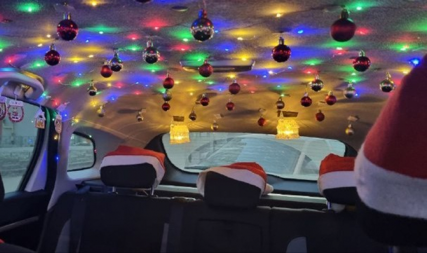 «Лучший таксист в Самаре»: жители города в соцсетях обсуждают самое новогоднее такси