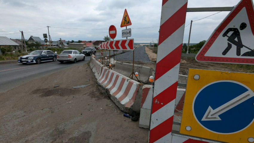 На трассе М5 в Самарской области выявили нарушения при строительстве развязки