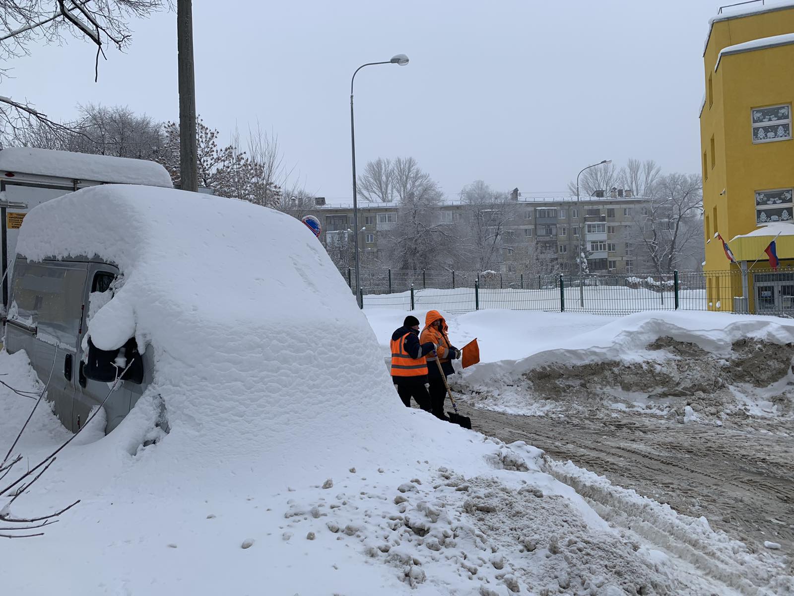 В Самаре будут эвакуировать автомобили, мешающие уборке снега